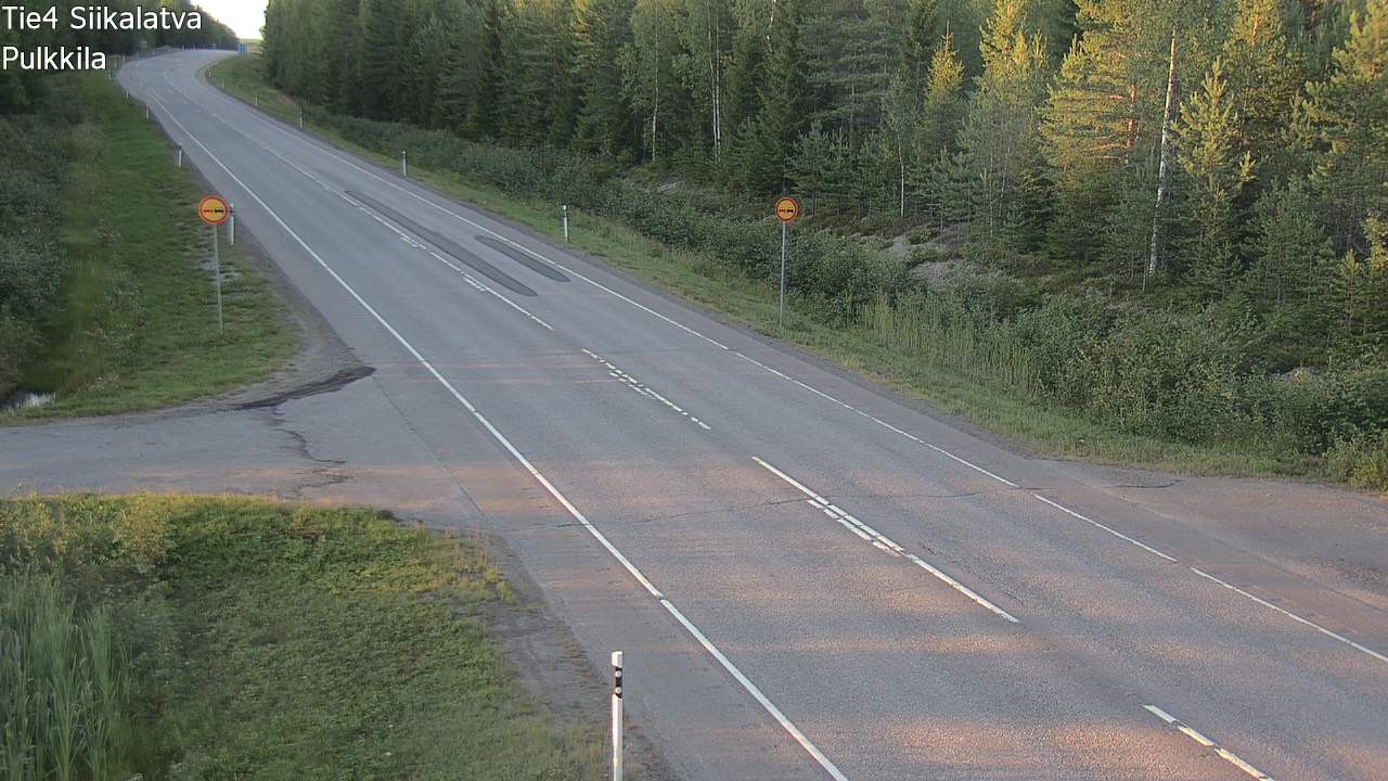 Kelikamerat Kuva Tie 4 Siikalatva, Pulkkila, Siikalatva, Pohjois-Pohjanmaa