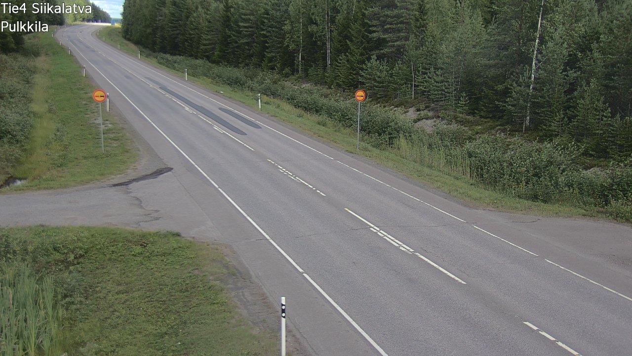 Kelikamerat Kuva Tie 4 Siikalatva, Pulkkila, Siikalatva, Pohjois-Pohjanmaa