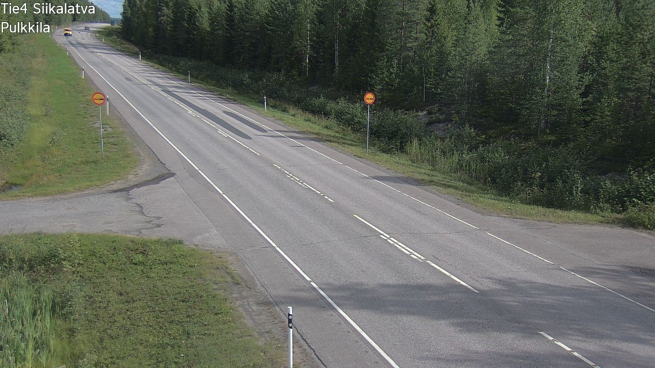 Weather Camera Image Road 4 Siikalatva, Pulkkila, Siikalatva, Pohjois-Pohjanmaa