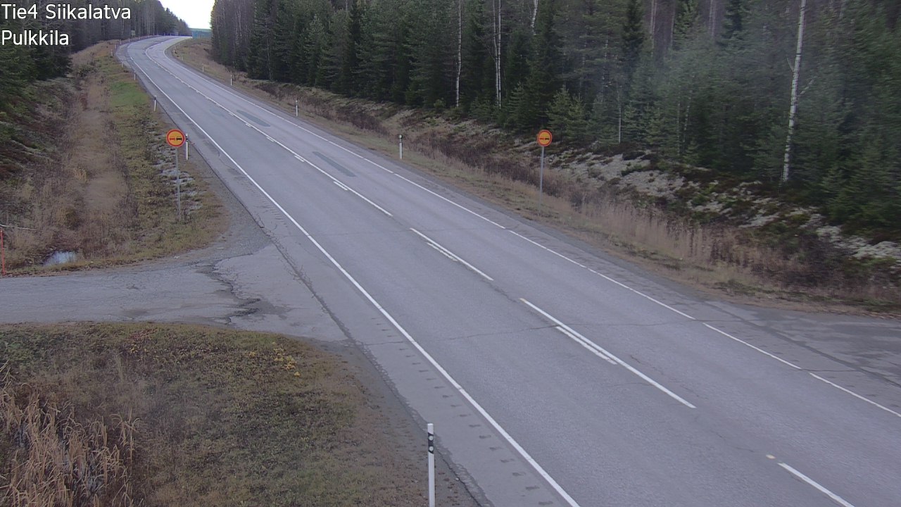 Kelikamerat Kuva Tie 4 Siikalatva, Pulkkila, Siikalatva, Pohjois-Pohjanmaa