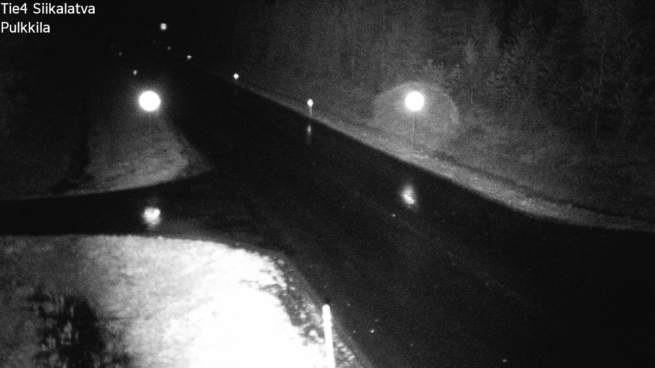 Weather Camera Image Road 4 Siikalatva, Pulkkila, Siikalatva, Pohjois-Pohjanmaa