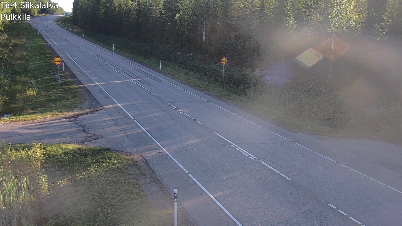 Kelikamerat Kuva Tie 4 Siikalatva, Pulkkila, Siikalatva, Pohjois-Pohjanmaa