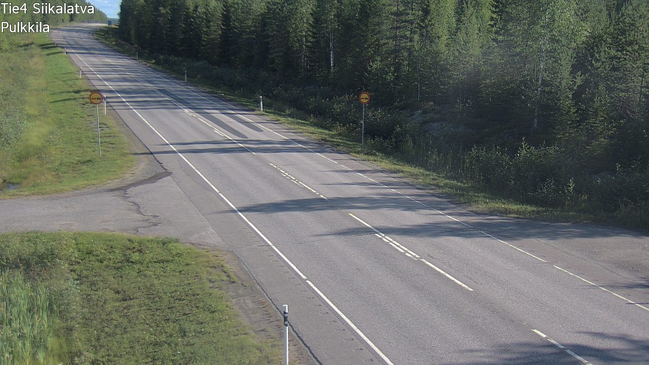 Kelikamerat Kuva Tie 4 Siikalatva, Pulkkila, Siikalatva, Pohjois-Pohjanmaa