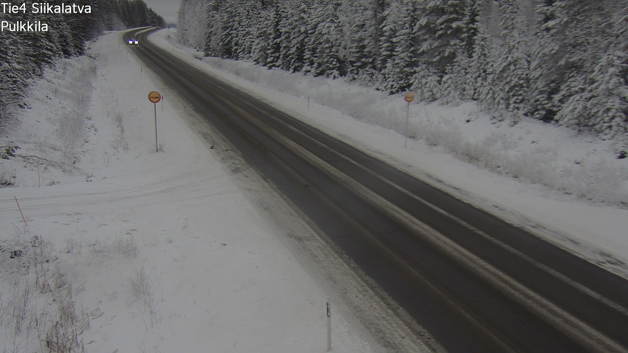 Kelikamerat Kuva Tie 4 Siikalatva, Pulkkila, Siikalatva, Pohjois-Pohjanmaa