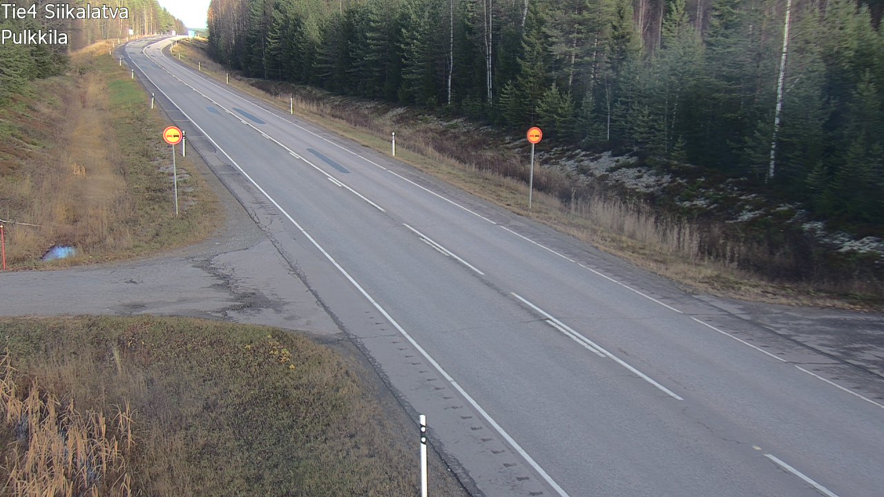 Kelikamerat Kuva Tie 4 Siikalatva, Pulkkila, Siikalatva, Pohjois-Pohjanmaa