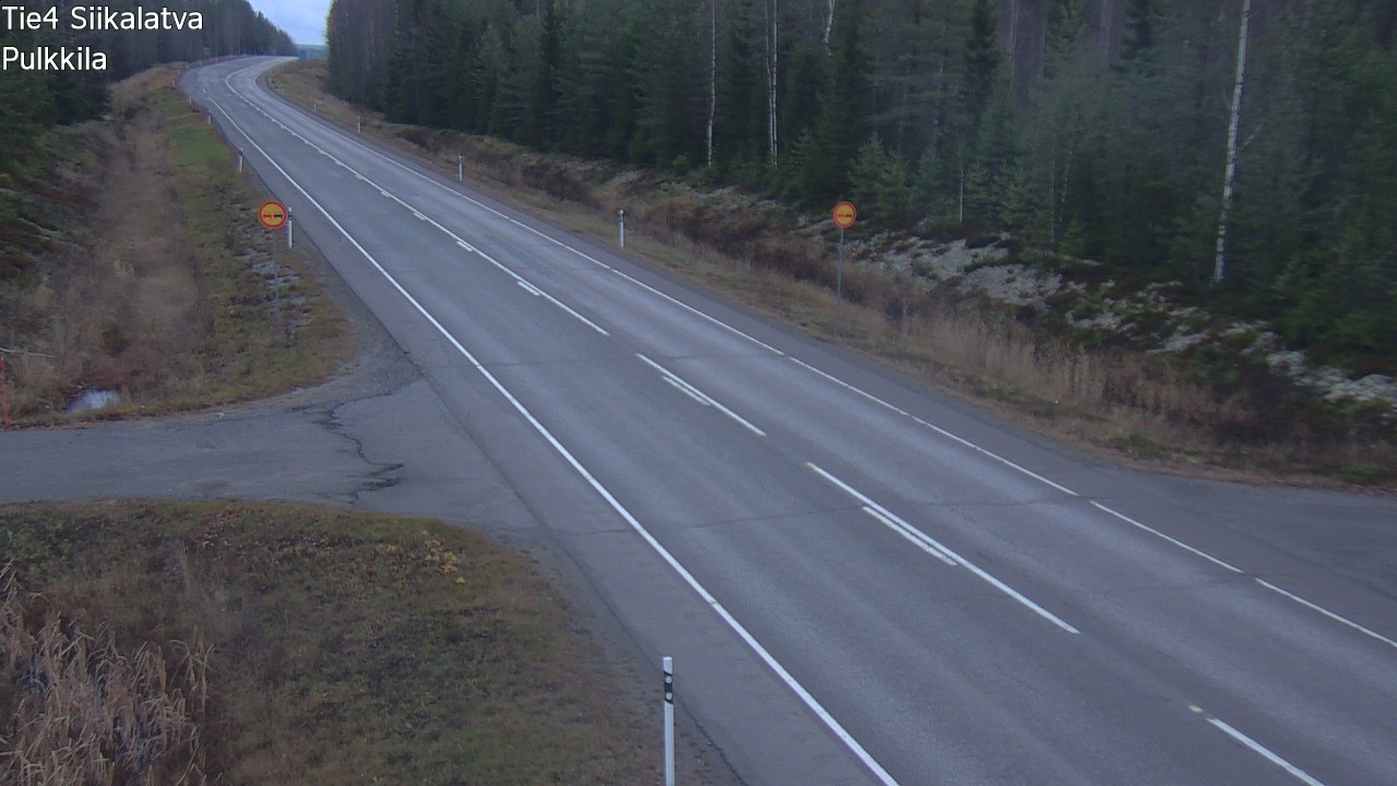 Kelikamerat Kuva Tie 4 Siikalatva, Pulkkila, Siikalatva, Pohjois-Pohjanmaa
