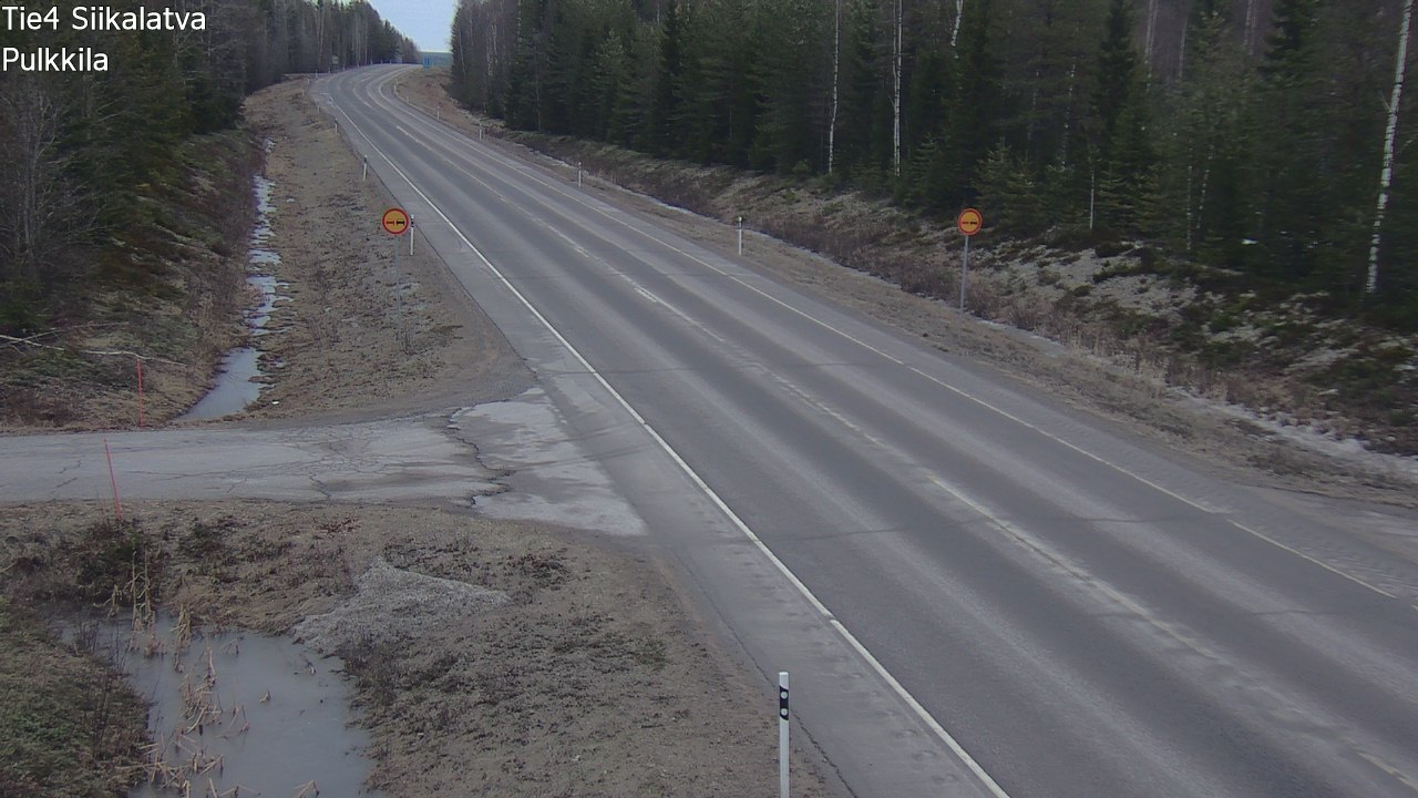 Kelikamerat Kuva Tie 4 Siikalatva, Pulkkila, Siikalatva, Pohjois-Pohjanmaa