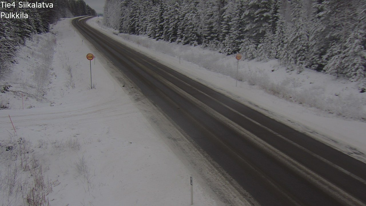 Kelikamerat Kuva Tie 4 Siikalatva, Pulkkila, Siikalatva, Pohjois-Pohjanmaa