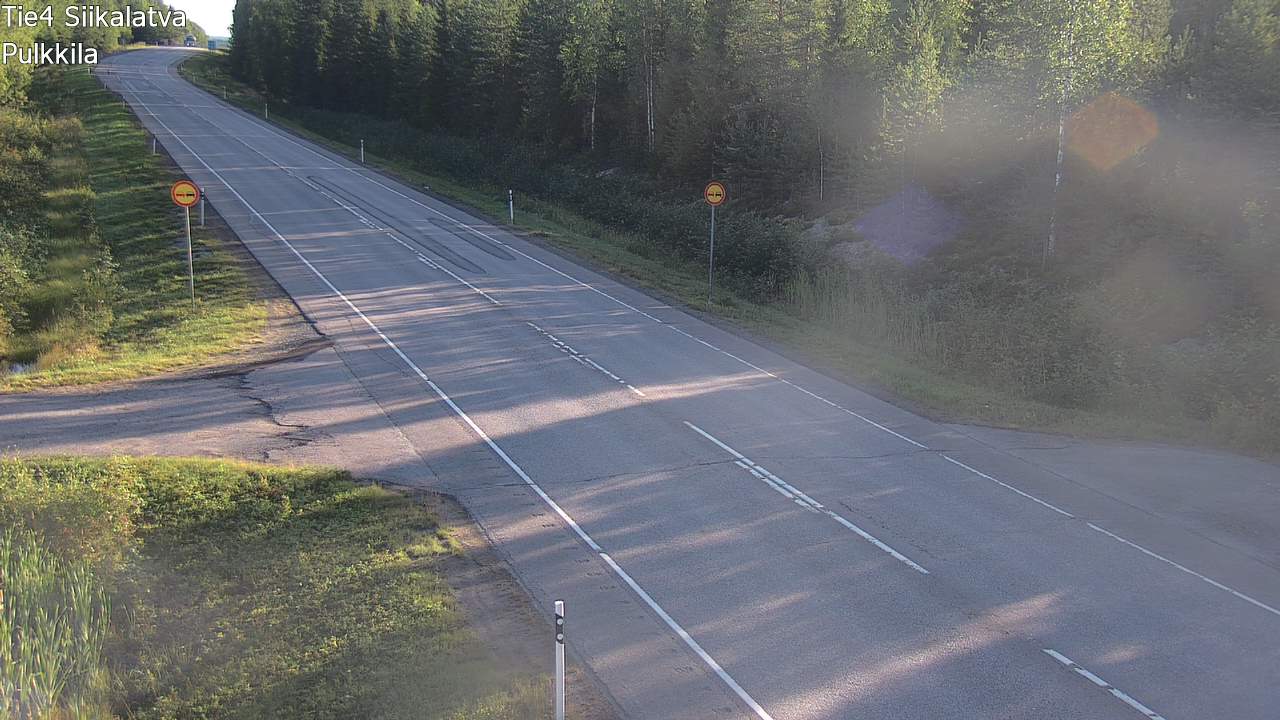 Kelikamerat Kuva Tie 4 Siikalatva, Pulkkila, Siikalatva, Pohjois-Pohjanmaa