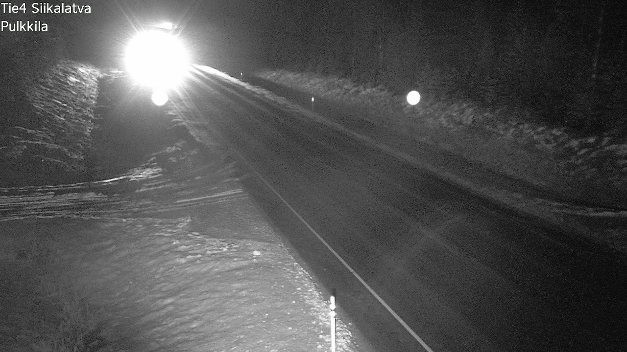 Weather Camera Image Väg 4 Siikalatva, Pulkkila, Siikalatva, Pohjois-Pohjanmaa