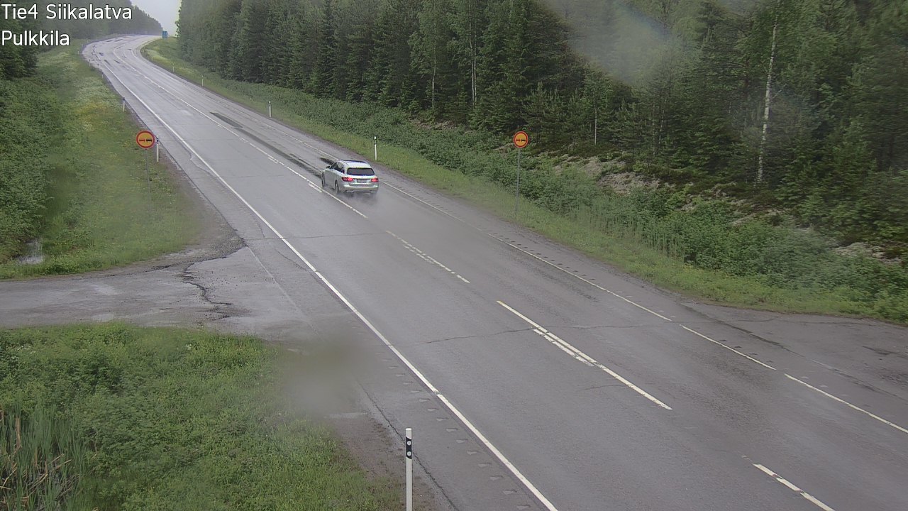 Weather Camera Image Väg 4 Siikalatva, Pulkkila, Siikalatva, Pohjois-Pohjanmaa