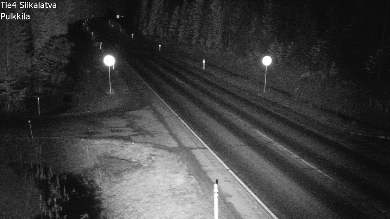 Weather Camera Image Road 4 Siikalatva, Pulkkila, Siikalatva, Pohjois-Pohjanmaa