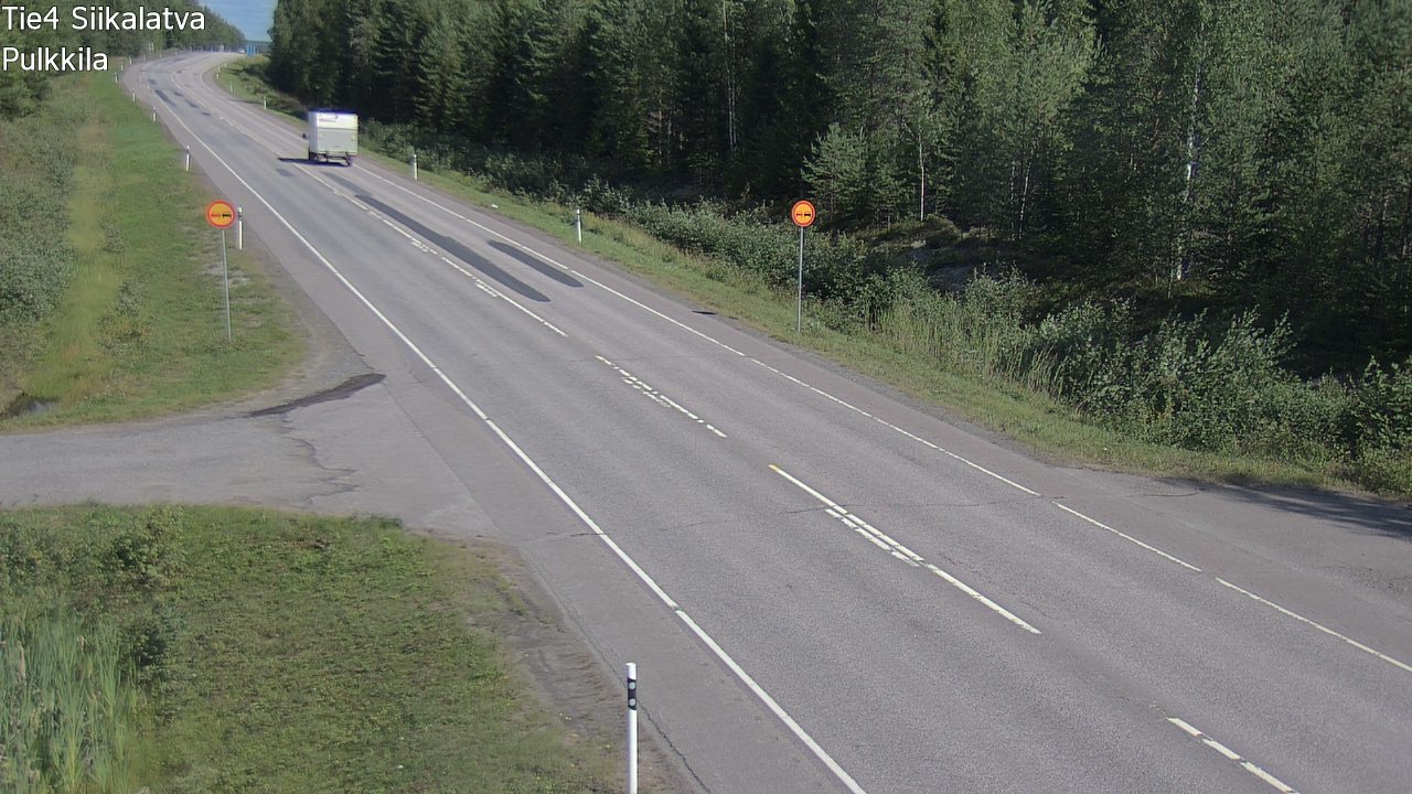 Kelikamerat Kuva Tie 4 Siikalatva, Pulkkila, Siikalatva, Pohjois-Pohjanmaa