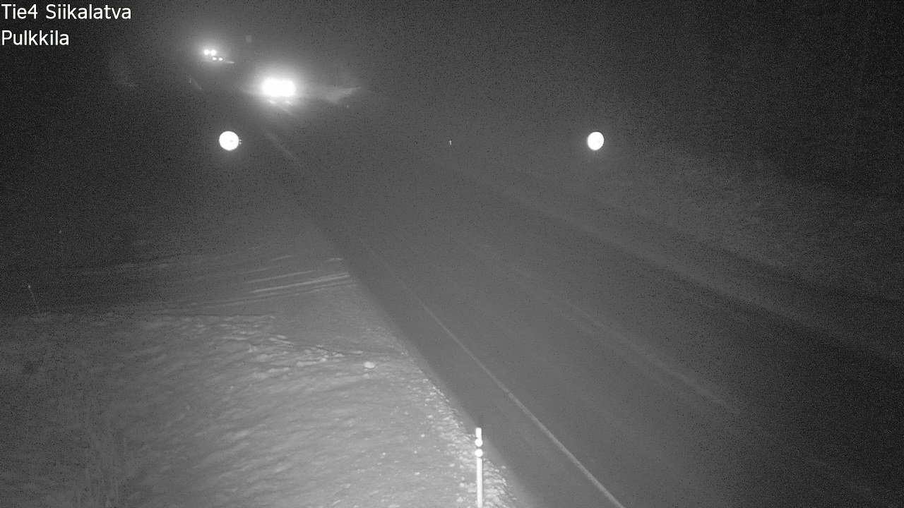Weather Camera Image Road 4 Siikalatva, Pulkkila, Siikalatva, Pohjois-Pohjanmaa