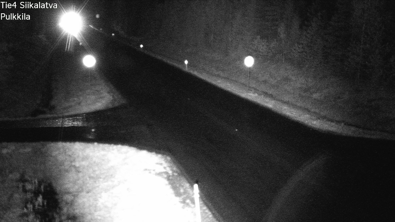 Weather Camera Image Road 4 Siikalatva, Pulkkila, Siikalatva, Pohjois-Pohjanmaa