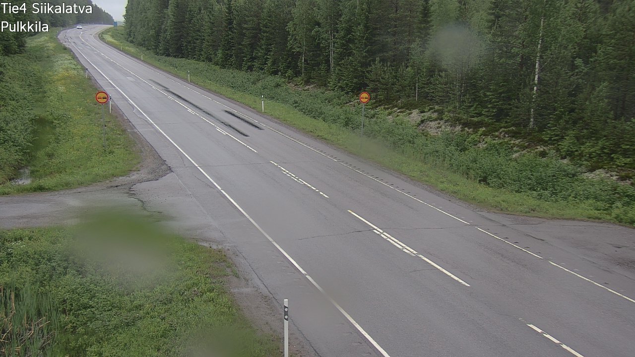 Weather Camera Image Väg 4 Siikalatva, Pulkkila, Siikalatva, Pohjois-Pohjanmaa