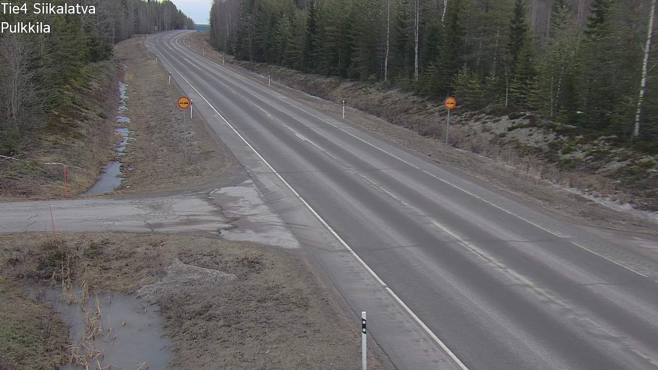 Kelikamerat Kuva Tie 4 Siikalatva, Pulkkila, Siikalatva, Pohjois-Pohjanmaa