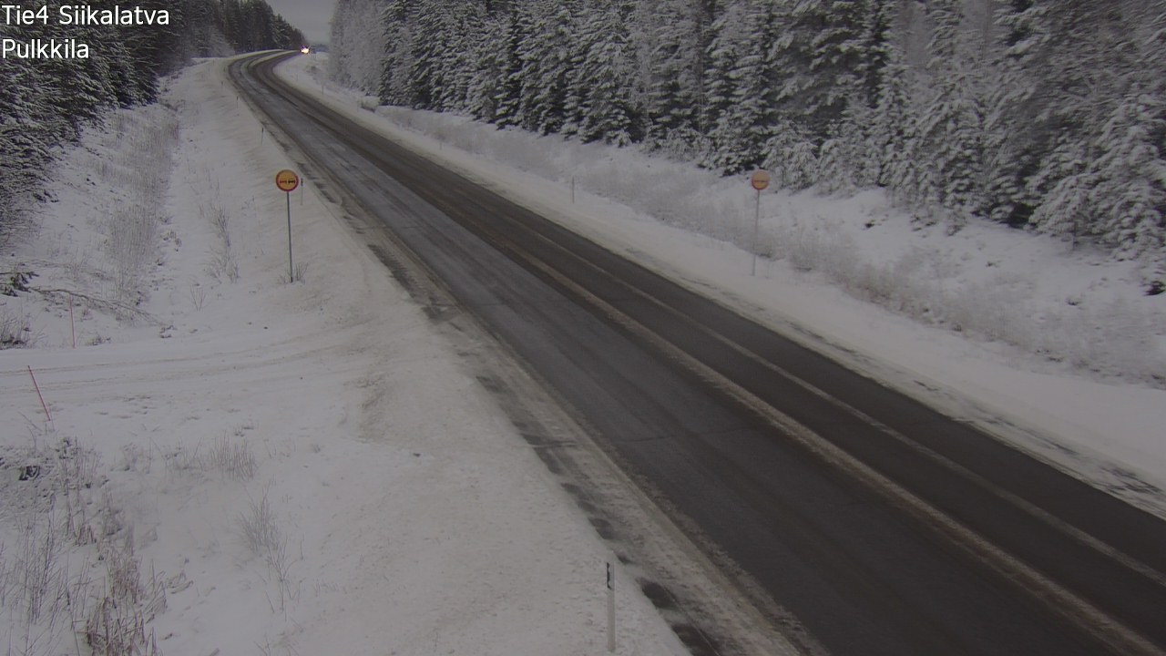 Kelikamerat Kuva Tie 4 Siikalatva, Pulkkila, Siikalatva, Pohjois-Pohjanmaa