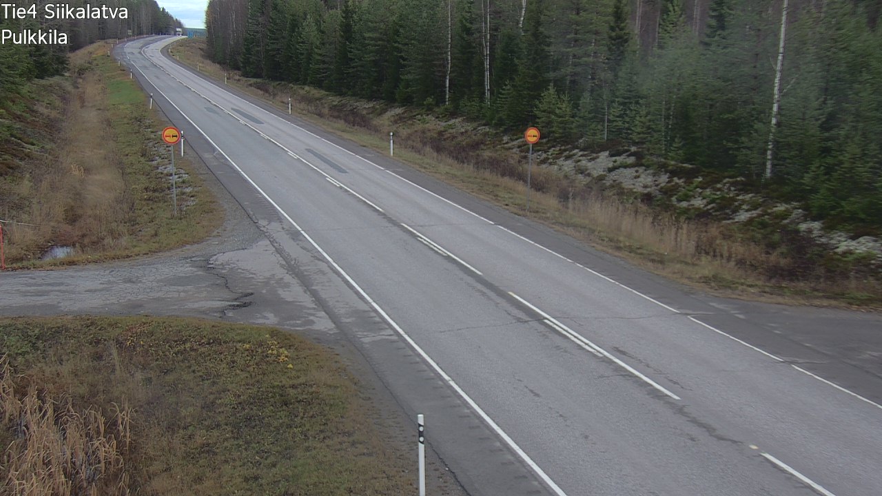 Kelikamerat Kuva Tie 4 Siikalatva, Pulkkila, Siikalatva, Pohjois-Pohjanmaa