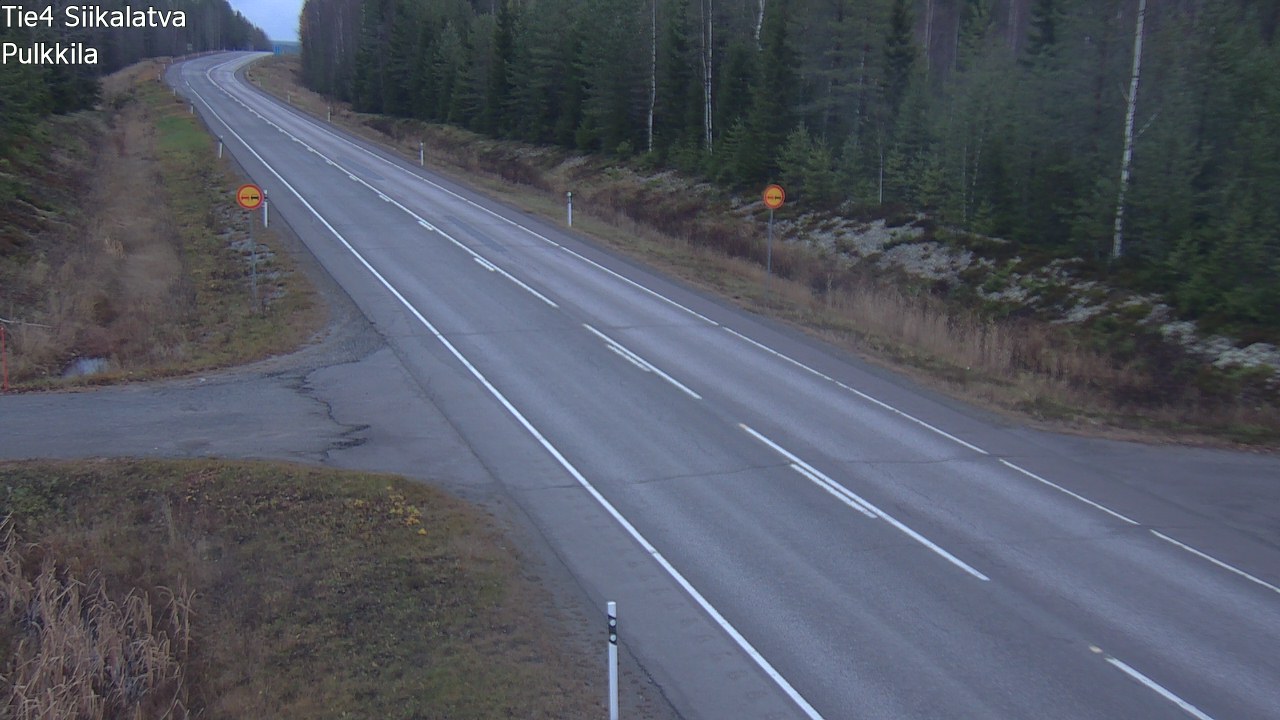 Kelikamerat Kuva Tie 4 Siikalatva, Pulkkila, Siikalatva, Pohjois-Pohjanmaa