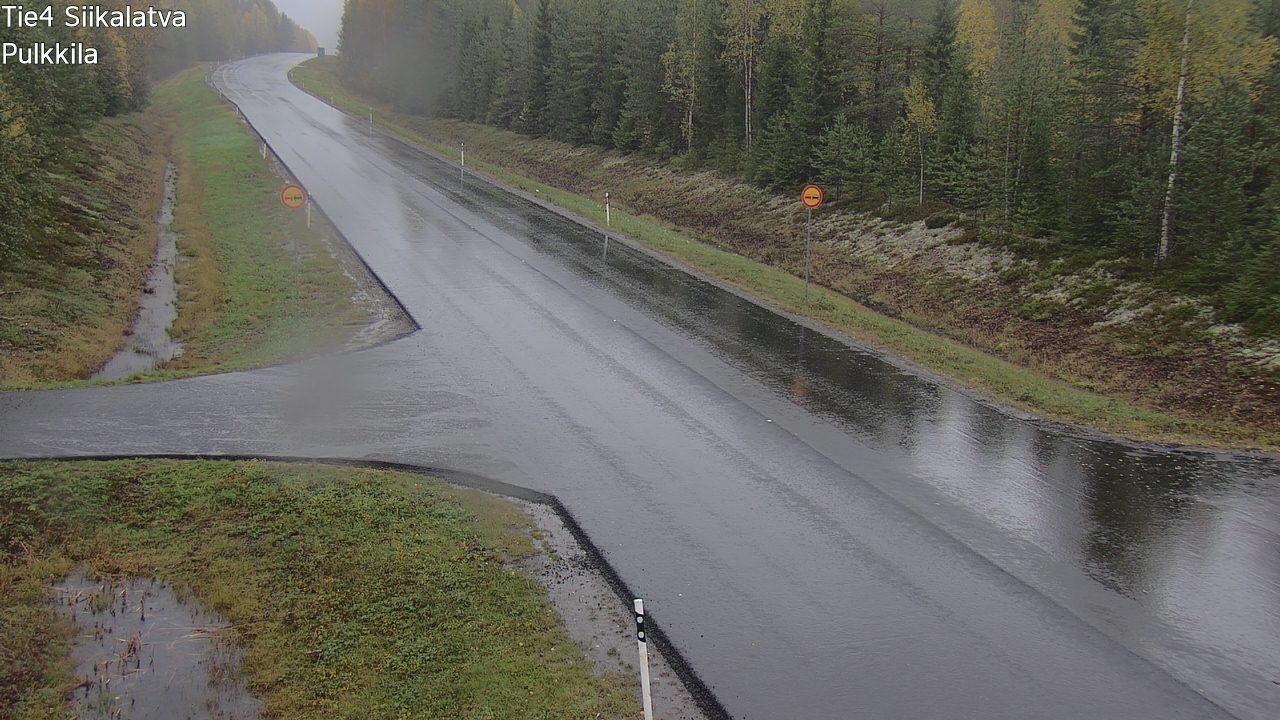Weather Camera Image Road 4 Siikalatva, Pulkkila, Siikalatva, Pohjois-Pohjanmaa