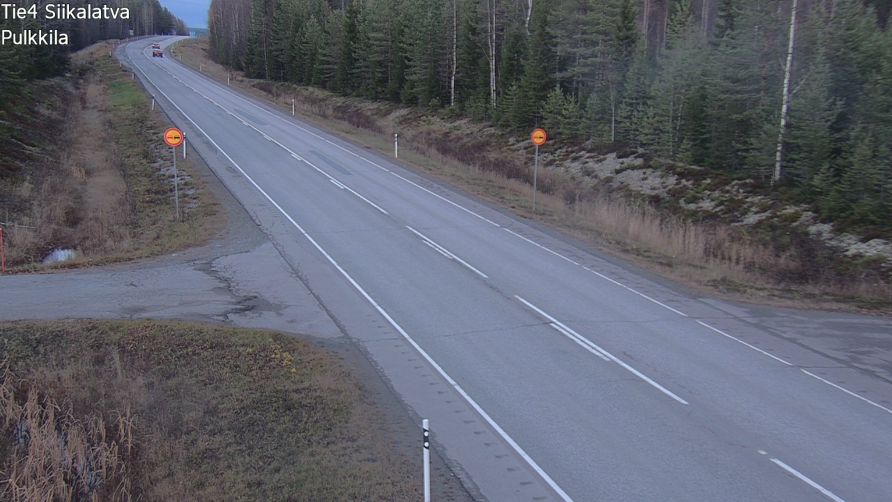Kelikamerat Kuva Tie 4 Siikalatva, Pulkkila, Siikalatva, Pohjois-Pohjanmaa