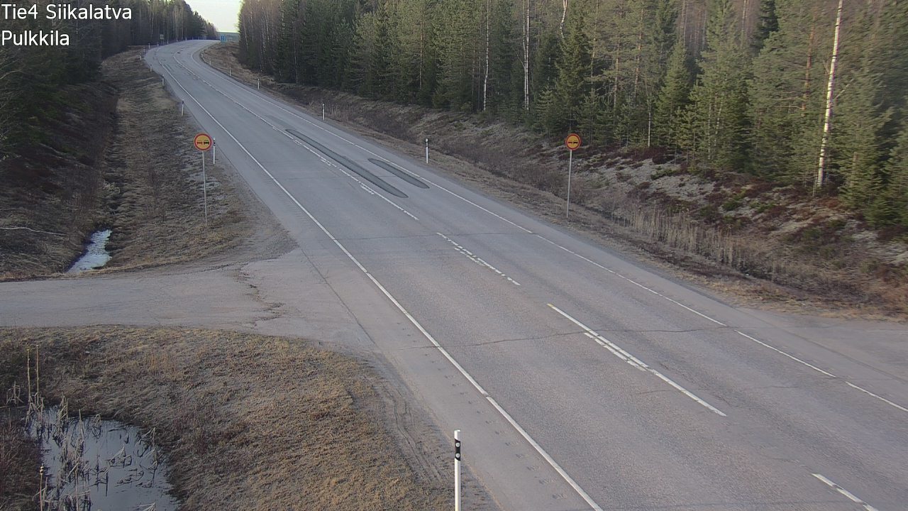Kelikamerat Kuva Tie 4 Siikalatva, Pulkkila, Siikalatva, Pohjois-Pohjanmaa
