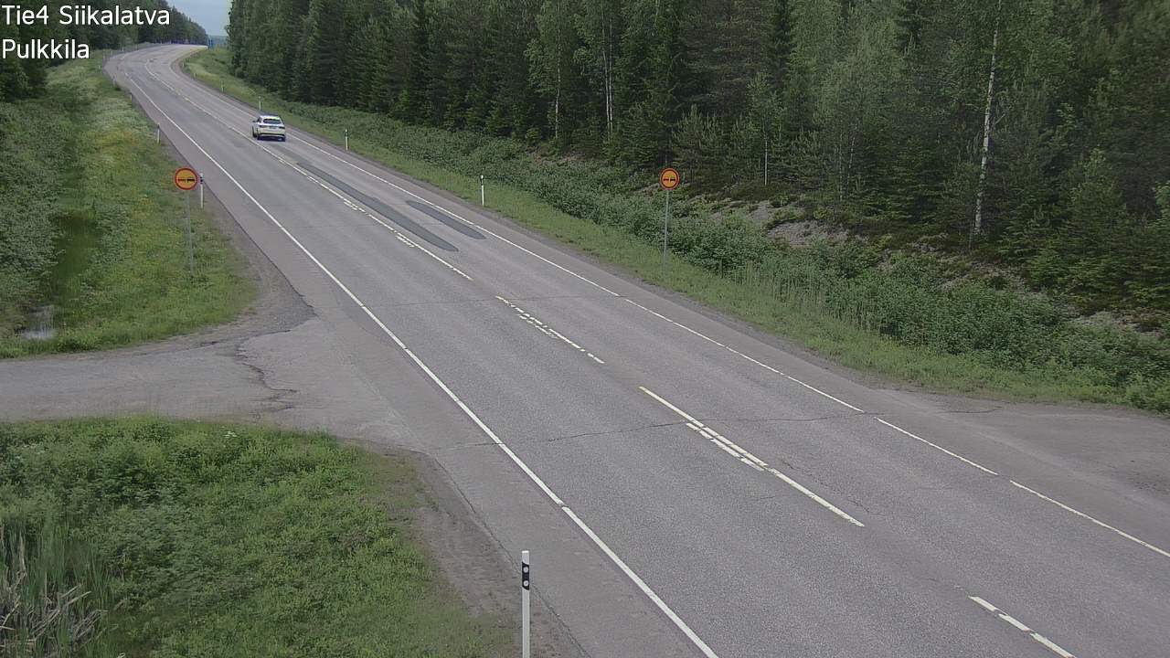 Kelikamerat Kuva Tie 4 Siikalatva, Pulkkila, Siikalatva, Pohjois-Pohjanmaa