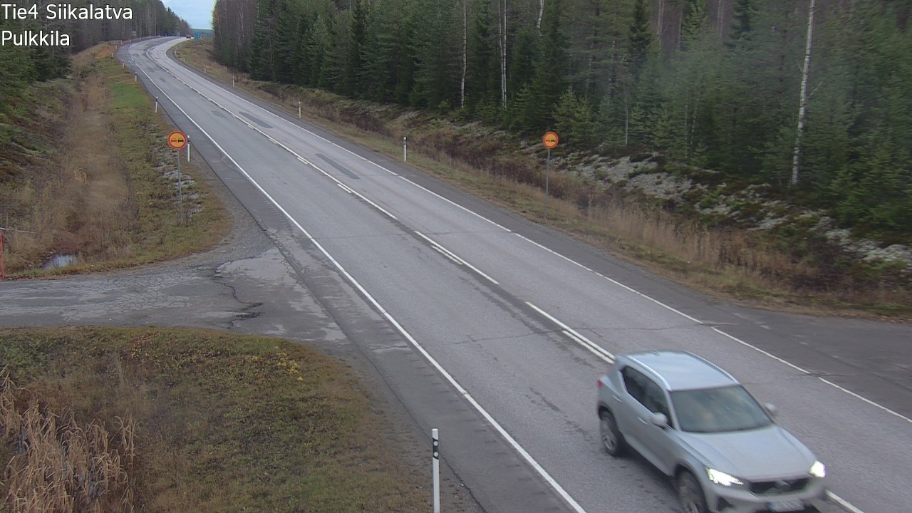 Kelikamerat Kuva Tie 4 Siikalatva, Pulkkila, Siikalatva, Pohjois-Pohjanmaa