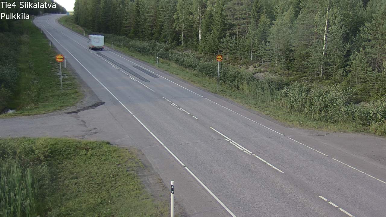 Kelikamerat Kuva Tie 4 Siikalatva, Pulkkila, Siikalatva, Pohjois-Pohjanmaa