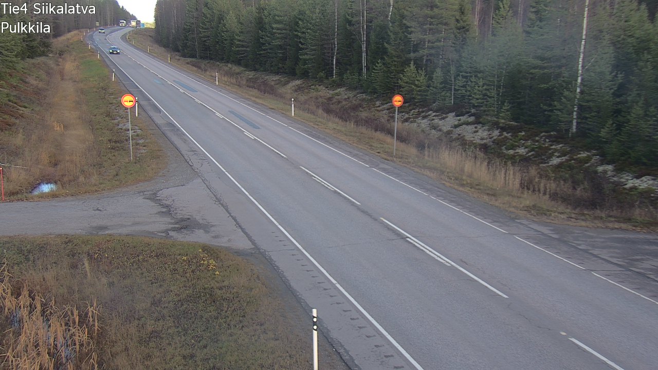 Kelikamerat Kuva Tie 4 Siikalatva, Pulkkila, Siikalatva, Pohjois-Pohjanmaa