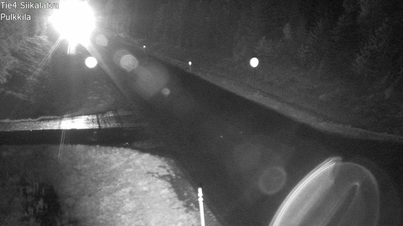 Weather Camera Image Road 4 Siikalatva, Pulkkila, Siikalatva, Pohjois-Pohjanmaa