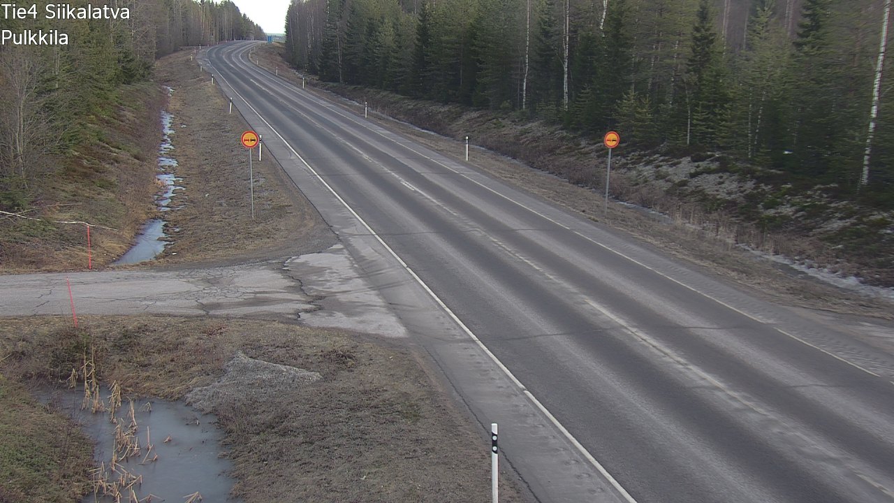 Kelikamerat Kuva Tie 4 Siikalatva, Pulkkila, Siikalatva, Pohjois-Pohjanmaa