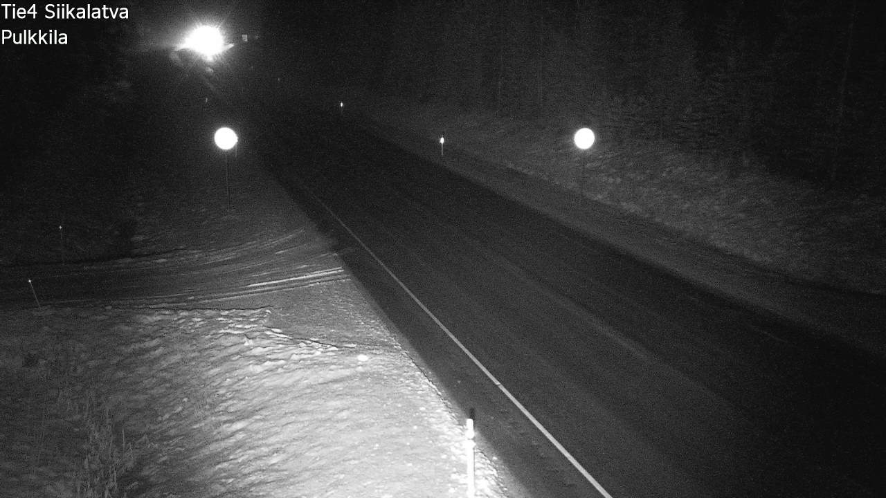 Weather Camera Image Väg 4 Siikalatva, Pulkkila, Siikalatva, Pohjois-Pohjanmaa