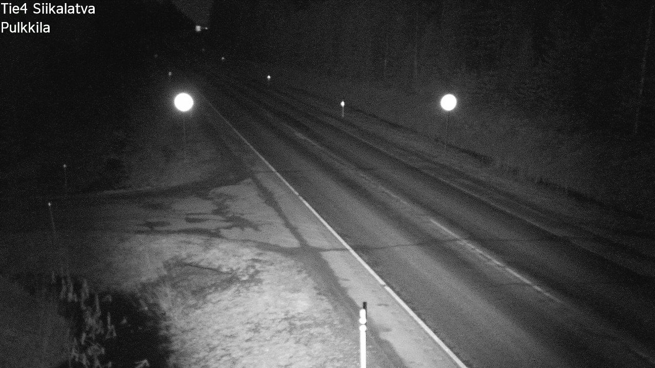 Weather Camera Image Road 4 Siikalatva, Pulkkila, Siikalatva, Pohjois-Pohjanmaa