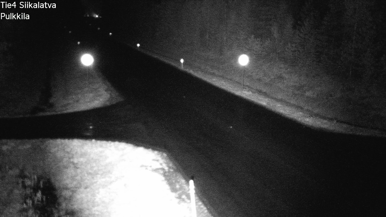 Weather Camera Image Road 4 Siikalatva, Pulkkila, Siikalatva, Pohjois-Pohjanmaa