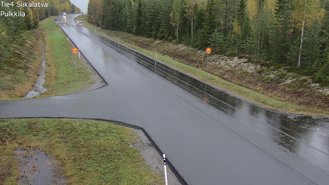 Weather Camera Image Road 4 Siikalatva, Pulkkila, Siikalatva, Pohjois-Pohjanmaa