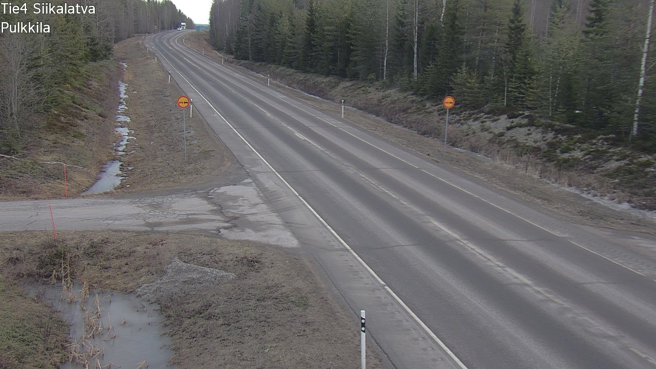 Kelikamerat Kuva Tie 4 Siikalatva, Pulkkila, Siikalatva, Pohjois-Pohjanmaa