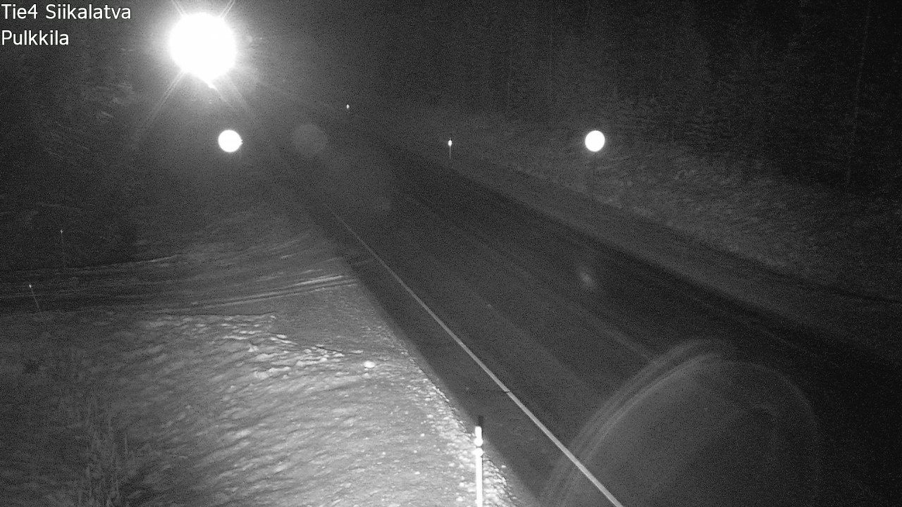 Weather Camera Image Väg 4 Siikalatva, Pulkkila, Siikalatva, Pohjois-Pohjanmaa