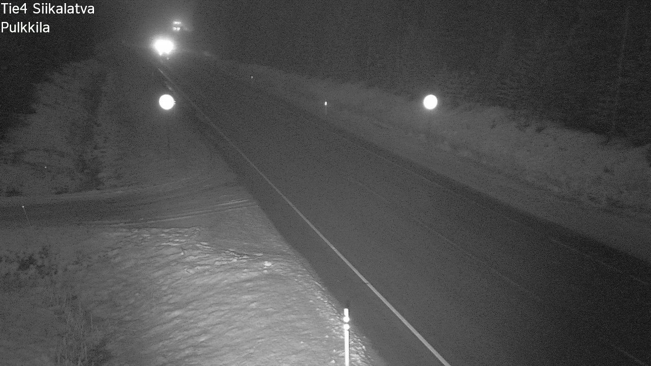 Weather Camera Image Väg 4 Siikalatva, Pulkkila, Siikalatva, Pohjois-Pohjanmaa