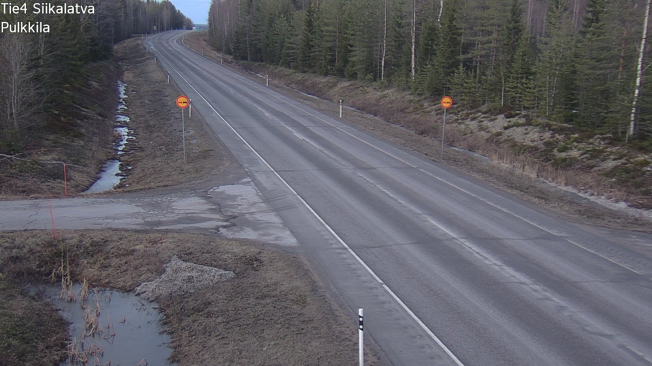 Kelikamerat Kuva Tie 4 Siikalatva, Pulkkila, Siikalatva, Pohjois-Pohjanmaa