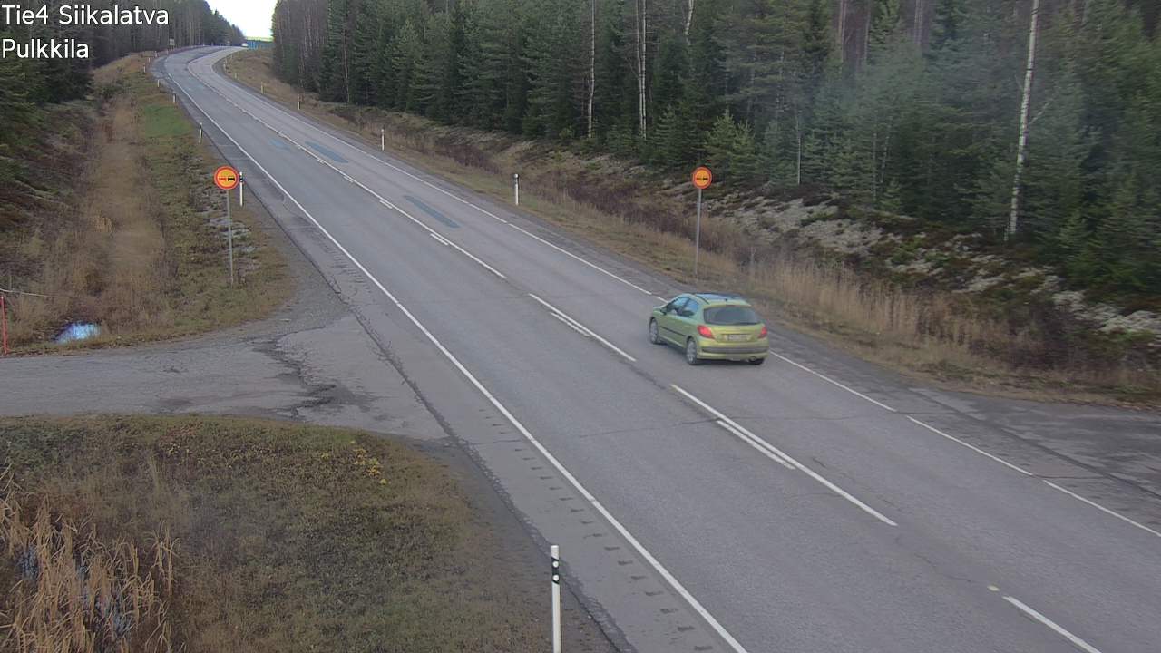 Kelikamerat Kuva Tie 4 Siikalatva, Pulkkila, Siikalatva, Pohjois-Pohjanmaa