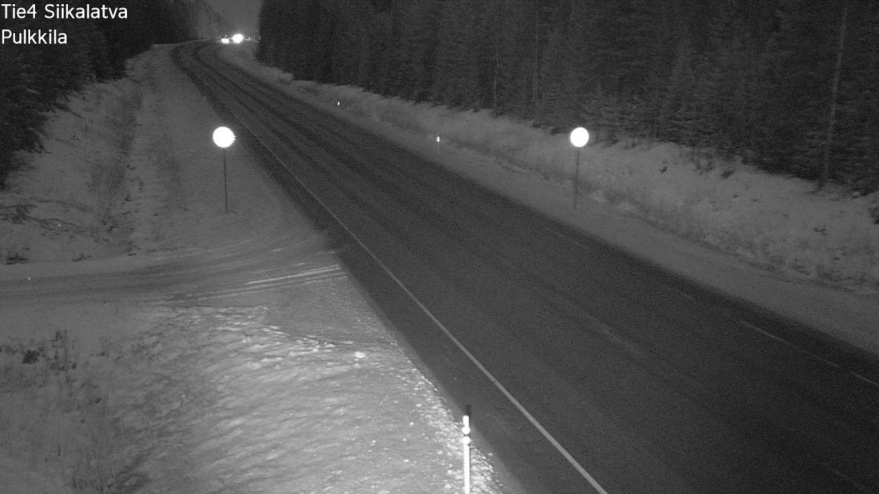 Weather Camera Image Väg 4 Siikalatva, Pulkkila, Siikalatva, Pohjois-Pohjanmaa
