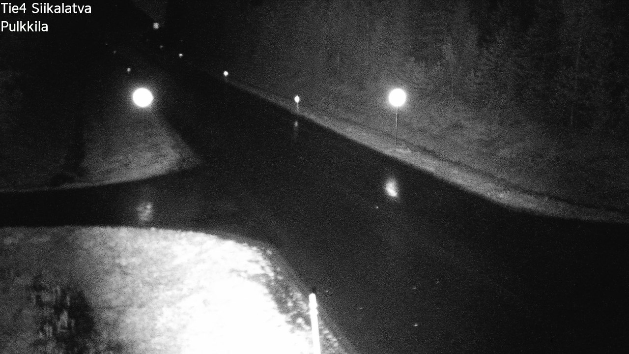 Weather Camera Image Road 4 Siikalatva, Pulkkila, Siikalatva, Pohjois-Pohjanmaa