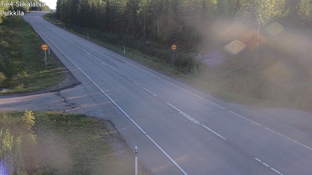 Kelikamerat Kuva Tie 4 Siikalatva, Pulkkila, Siikalatva, Pohjois-Pohjanmaa