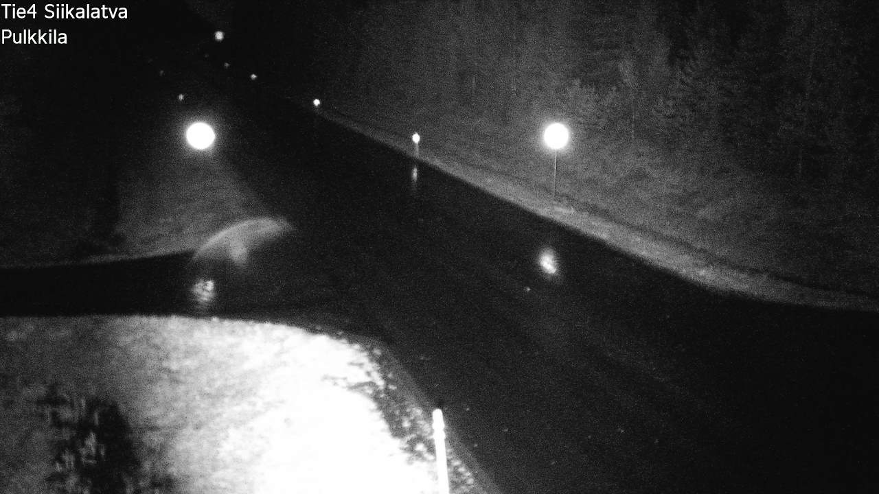 Weather Camera Image Road 4 Siikalatva, Pulkkila, Siikalatva, Pohjois-Pohjanmaa