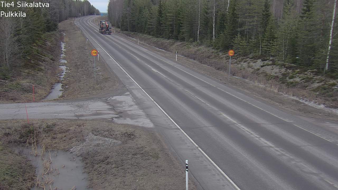 Kelikamerat Kuva Tie 4 Siikalatva, Pulkkila, Siikalatva, Pohjois-Pohjanmaa