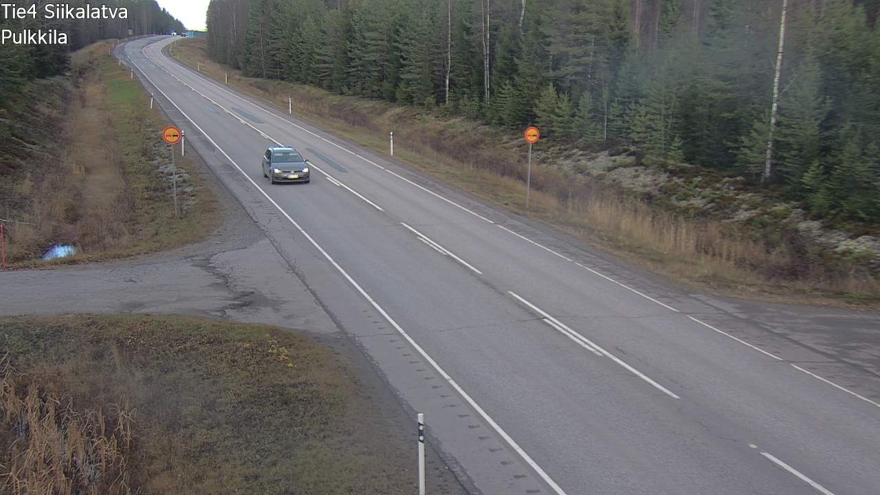Kelikamerat Kuva Tie 4 Siikalatva, Pulkkila, Siikalatva, Pohjois-Pohjanmaa