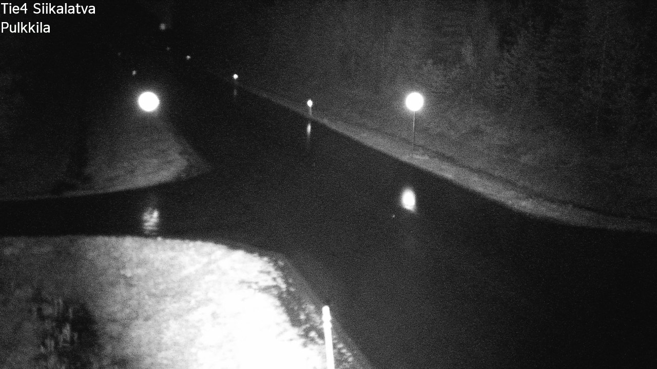 Weather Camera Image Road 4 Siikalatva, Pulkkila, Siikalatva, Pohjois-Pohjanmaa