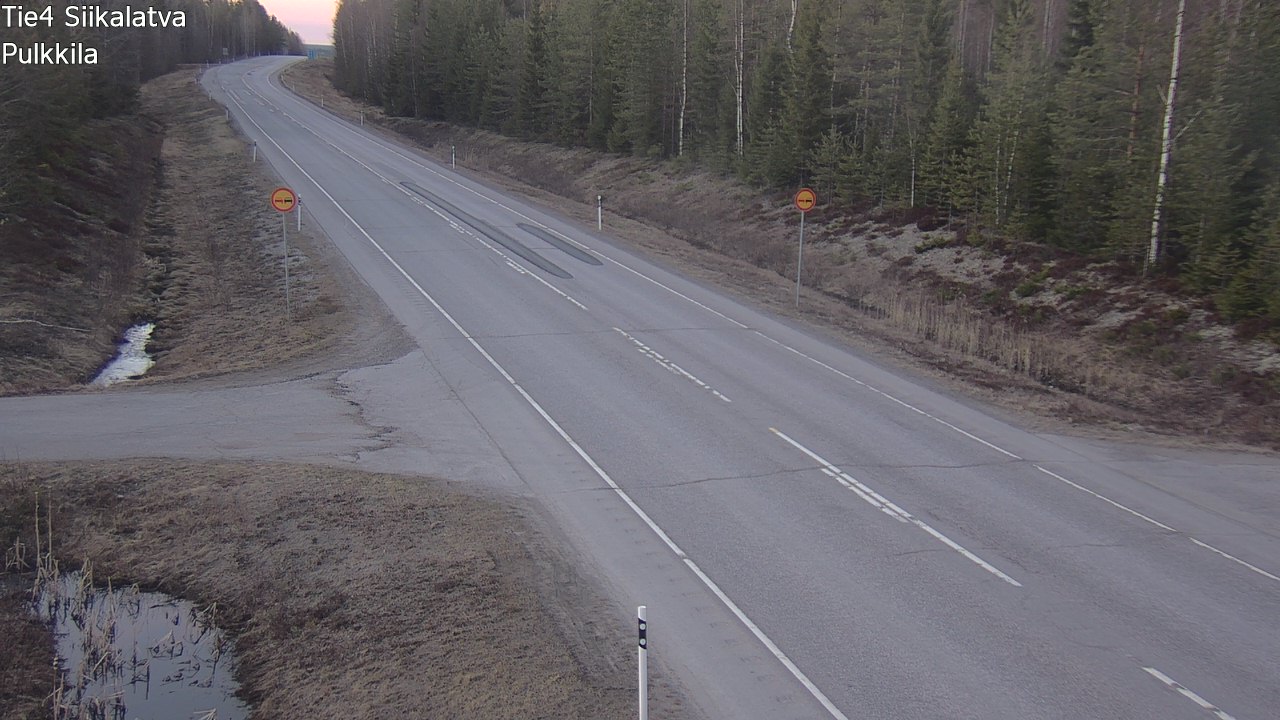 Kelikamerat Kuva Tie 4 Siikalatva, Pulkkila, Siikalatva, Pohjois-Pohjanmaa